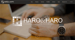 Desktop Screenshot of haroconsultores.com.mx